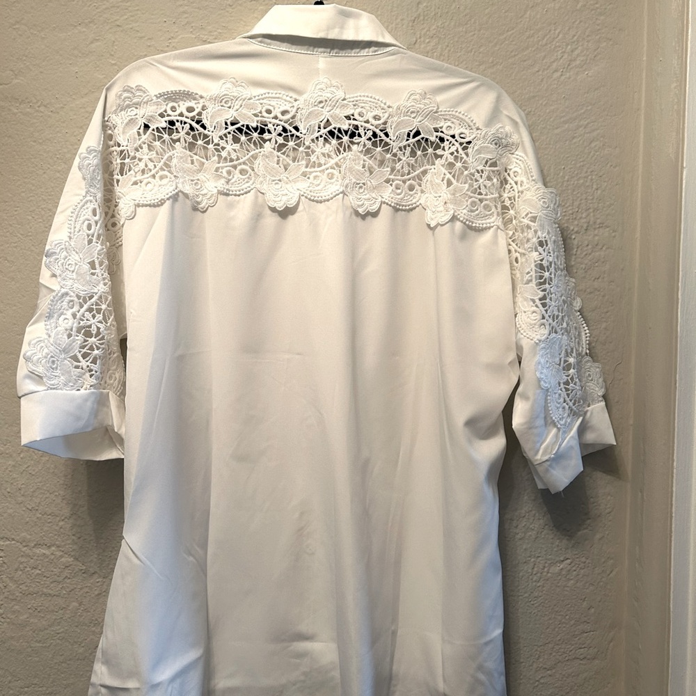 White Lace Top